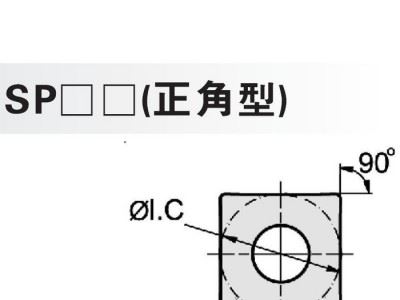 台湾进口数控刀片SP型   CNC数控刀具图1
