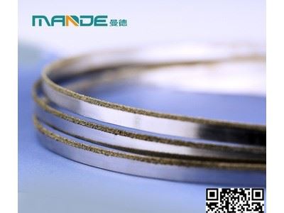曼德MD37718金刚石工具机用钢锯架金刚石带锯切割机数控刀片用木工锯无焊接口环形带锯条图7