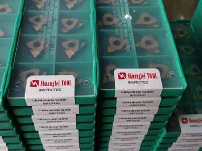 双雷刀具GBA43R100/200/300 卡簧槽刀  卡簧 浅槽数控刀片厂家供应图1
