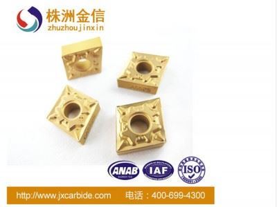 株洲金信 正宗ZS数控刀片 黄郄涂层 YBC151/SNMG150608 合金刀具  数控合金刀具图3