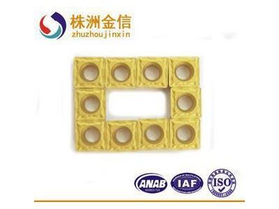 株洲金信 正宗ZS数控刀片 黄郄涂层 YBC151/SNMG150608 合金刀具  数控合金刀具图2