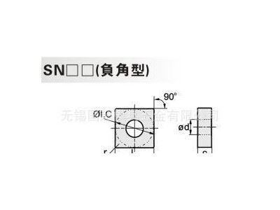 台湾进口数控刀片SN负角型  CNC数控刀具图3