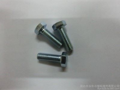 供应燕赵品牌螺栓10x20 常熟高强标准件,钢结构专用螺丝,东明不锈钢标准件,天津钢丝绳,天津大桥电焊条,进口数控刀片图2