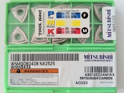 MITSUBISHI/三菱 数控刀片WNMG080404-GM MC7025图4