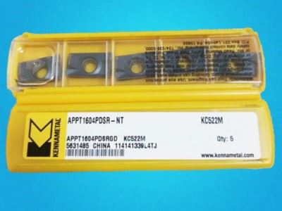 美国肯纳KENNAMETAL/肯纳高硬度数控刀片APPT1604PDSR-NT KC522M R0.8 100片包邮图1