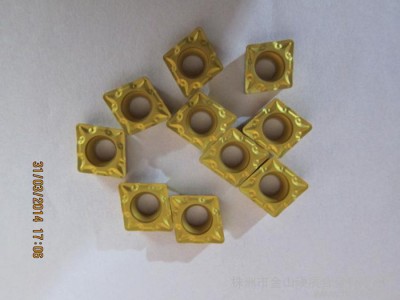 供应【厂家生产】硬质合金数控刀片CCMT09T308黄色涂层 价格实惠图1
