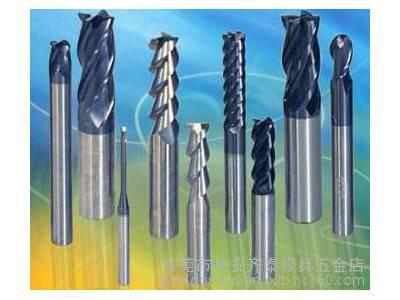 德国BOSHI 55度  4MM  钨钢涂层不锈钢专用铣刀-45度螺旋角 不锈钢专用钨钢铣刀图1
