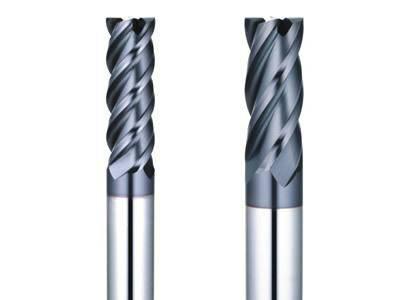 德国BOSHI 55度  4MM  钨钢涂层不锈钢专用铣刀-45度螺旋角 不锈钢专用钨钢铣刀图3
