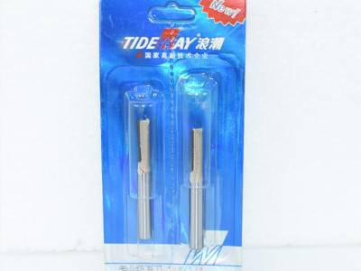 浪潮1/2*1/2 铣刀 木工刀具浪潮专业级 TIDEWAY 电动工具修边机电木铣专用  开料刀图4