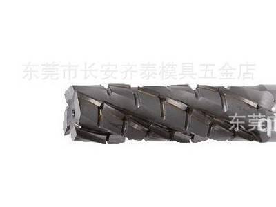 螺旋焊刃式钨钢粗皮铣刀，镶合金粗皮铣刀，焊接式粗皮刀图2