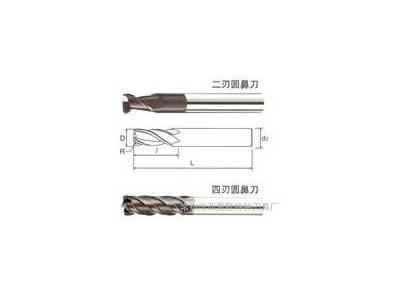 整体硬质合金圆鼻铣刀图1
