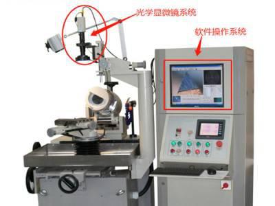 PZ-20MD 铣刀刀片前角测量 磨刀机显微镜图1