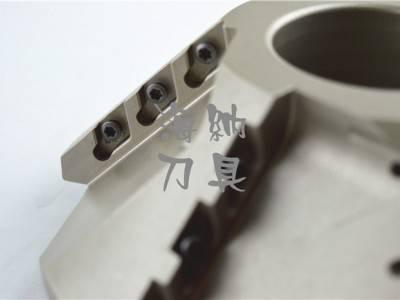 海纳非标机床专用铣刀盘山形铣刀盘45度导轨专用数控可转位铣刀图1