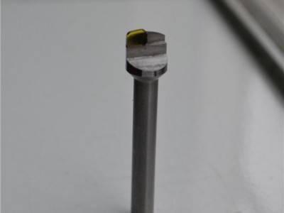 不锈钢高光倒角PCD铣刀，手机手机按键加工专用PCD高光倒角刀图3