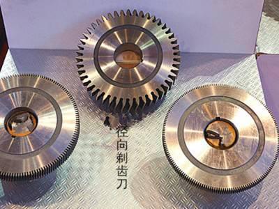 金诚工具厂供应插齿刀模数10齿数23、拉刀剃齿刀齿条铣刀、滚刀 镶片插齿刀定做交货期快图3