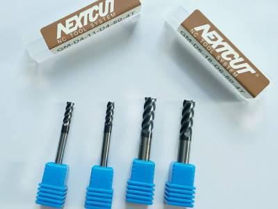 NEXTCUT钨钢铣刀 GM通用加工涂层铣刀 硬质合金刀 1-20mm四刃铣刀图2