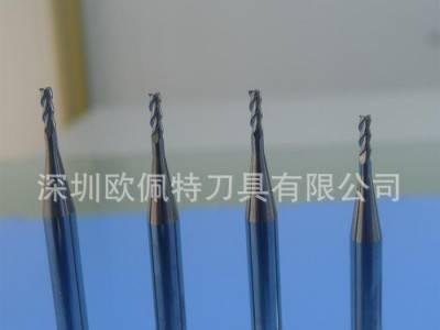 钨钢合金铣刀 铝用2刃/3刃/4刃铣刀 抛光铝专用超细铣刀图2