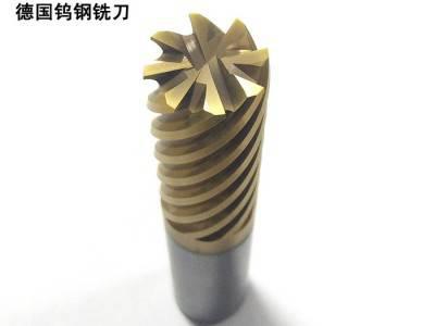 德国KHC8刃钨钢铣刀 HRC65高速高硬度大直径铣刀 表面加工立铣刀图4