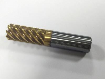 德国KHC8刃钨钢铣刀 HRC65高速高硬度大直径铣刀 表面加工立铣刀图3