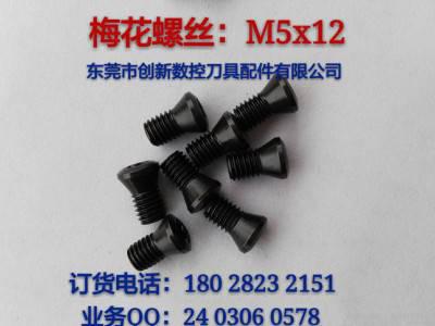 数控刀具配件  梅花螺丝M5x12   车刀压板  铣刀压板  红旗扳手图3