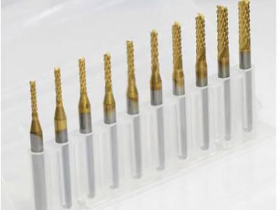 供应进口TiN涂层铣刀镀膜涂层玉米铣刀1.5-3.175mm PCB铣刀图2