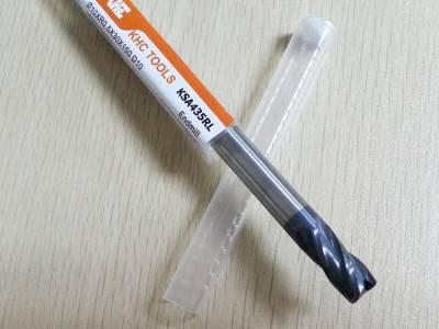 高硬度圆鼻铣刀 涂层KHC4刃钨钢铣刀圆鼻加长柄铣刀KSA435RL图5