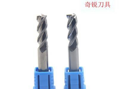 直销进口整体合金钨钢铣刀铝用刀D6*18*50*3T标准数控铣刀图1