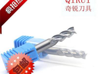直销进口整体合金钨钢铣刀铝用刀D6*18*50*3T标准数控铣刀图2