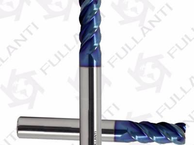 3C电子手机壳胚精雕专用TIALN涂层铣刀 手机壳加工铝用钛铝氮涂层涂层铣刀 TIALN涂层立铣刀图3