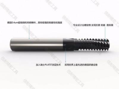 BSKT NPT/NPTF 钨钢螺纹铣刀 美制锥管螺纹铣刀 60°管螺纹图2