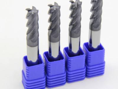 nextcut高硬钨钢铣刀 GH四刃平底立铣刀 1-20mm 高速精加工钨**图3