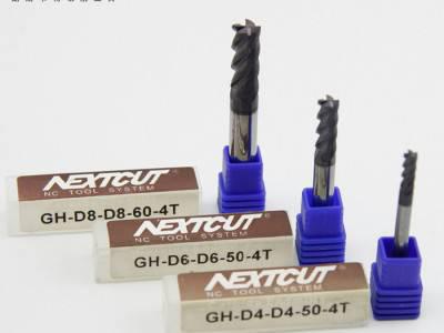 NEXTCUT高硬钨钢铣刀 GH两刃平底立铣刀 1-20mm 高速精加工钨**图2