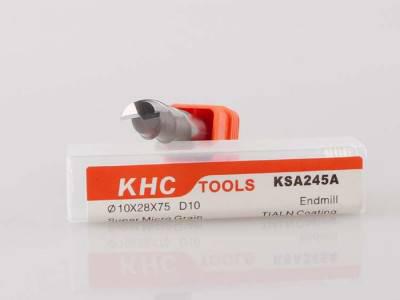 德国KHC雕刻用钨钢铣刀 进口2刃高光雕刻铝用钨钢铣刀KSA245A 铝用刀图3