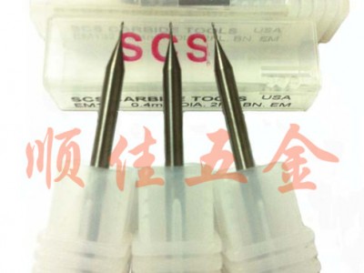 原装美国SCS钨钢合金立铣刀 锣刀  公制2刃/4刃  现货供应图2