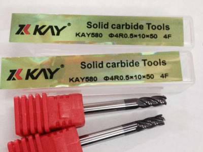厂价台湾KAY580钨钢涂层铣刀   切削55-58度   低速机专用图2