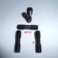 供应三禄M8X30数控刀具双头牙螺丝  车刀杆螺丝