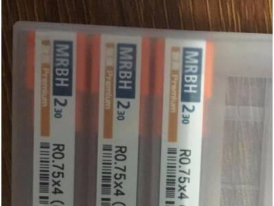 日本NS日进工具白金涂层铣刀MRBH230 R0.75*4图1