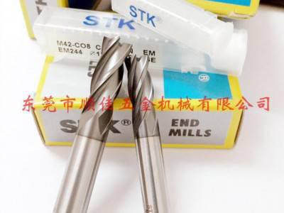 现货供应原装进口STK涂层钴高速钢立铣刀，价格优惠图1