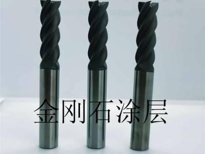 昆山华刃D10*40*100L石墨铣刀金刚石涂层石墨刀碳纤维高硅铝铣刀图3