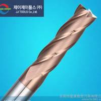 韩国匠精铣刀高速机专用钨钢铣刀高硬度铣刀高精度硬质合金刀 JJ 1*2T*4D*50L
