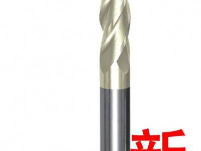 加工60度以下台湾立铣刀 四刃钨钢涂层R角立铣刀 CNC 数控刀具图1