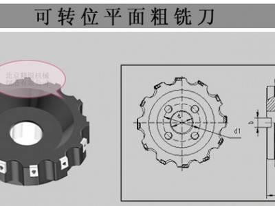 晋瑞牌硬质合金铣刀JR35J9K200-24直径200图1