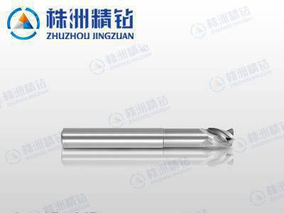 三刃直柄圆弧立铣刀 铝件高速加工立铣刀 AL-3R-D12.0R1.0-AIR图2