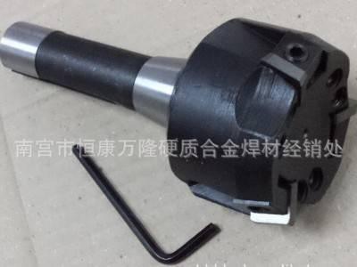 可转位飞刀盘Ф63/80/100/125/160/200/250/315面铣刀盘75°90图1