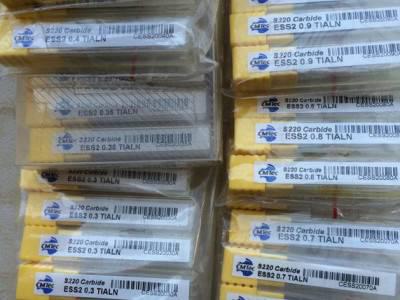 现货台湾西门德克（CMTec）0.7mm微小径平头钨钢铣刀（图3