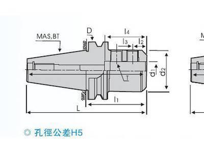 BT/SLN侧固式铣刀柄（DIN）数控刀具数控铣床加工中心刀具图1