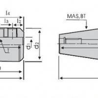 BT/SLN侧固式铣刀柄（DIN）数控刀具数控铣床加工中心刀具