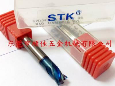 原装供应STK X70钨钢涂层铣刀，公制四刃，全规格！加工硬度70度图1