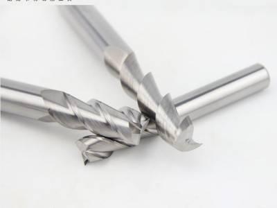 NEXTCUT铝用钨** AL铝合金加工专用 1-20mm三刃铝用平底立铣刀图1