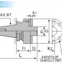 BT/FMB平面铣刀柄（直式柄）数控刀具数控铣床加工中心刀具